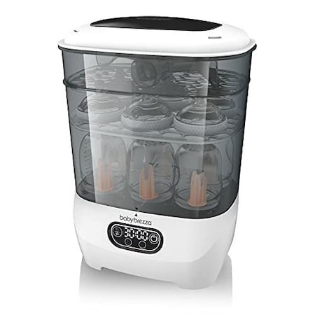 Baby Breeza Baby Brezza Bottle Sterilizer and Dryer Advanced - HEPA Filter And Steam Sterilization - Dries 33 Pe BRZ0069